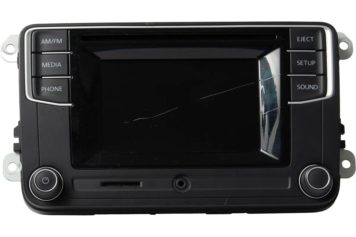 1 Factory Radio 1 Factory Radio 561035150 AM FM CD Bluetooth Aux Receiver 2013-2016 Volkswagen Beetle — product photo