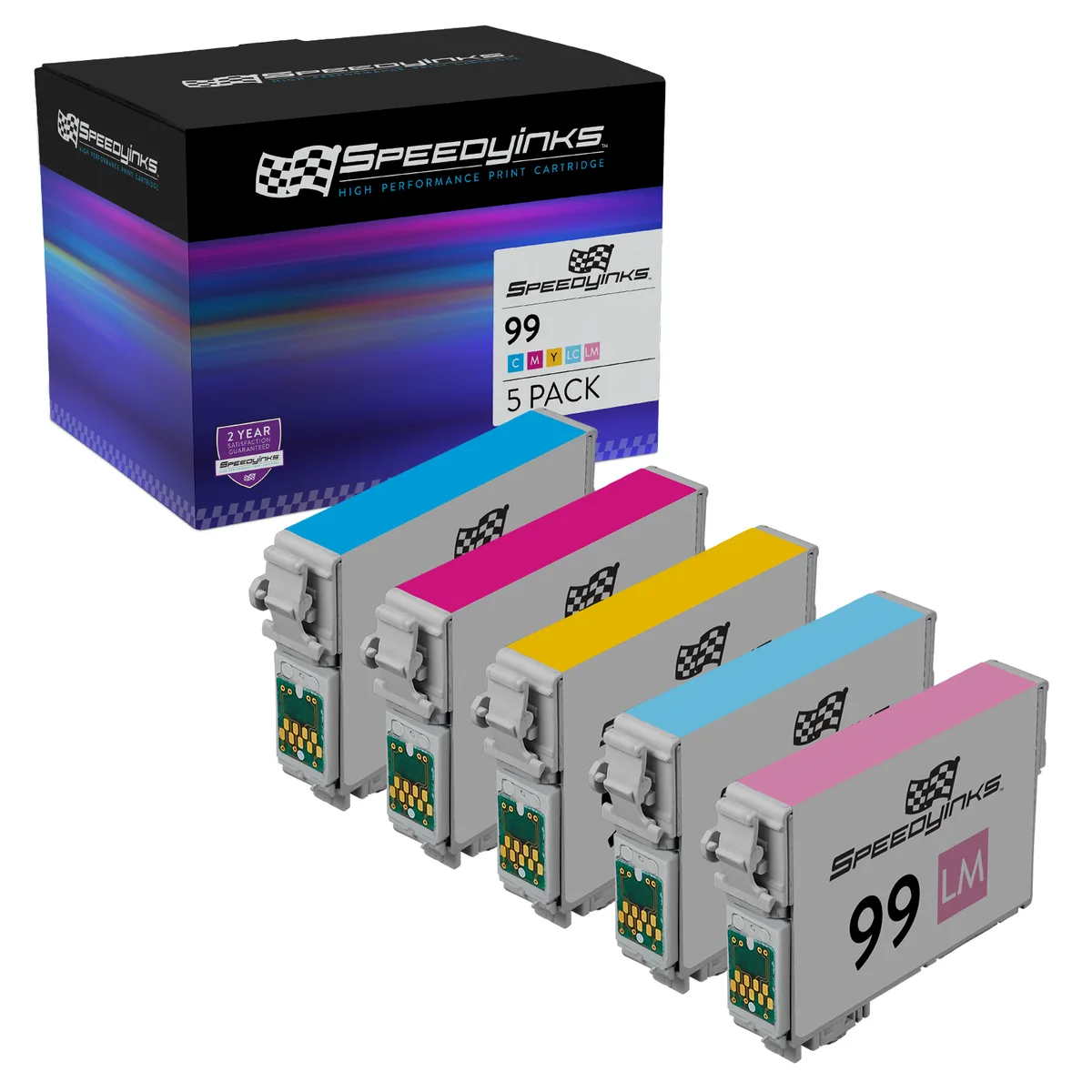 SpeedyInks SpeedyInks Remanufactured Epson 98 &amp; 99 High Yield 6-Pack (545 pg) — product photo