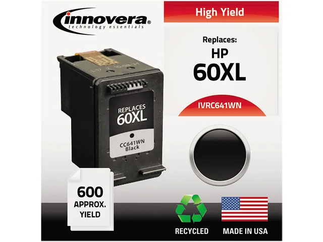 Innovera Innovera IVRC641WN Black High Yield Ink Cartridge 600 Pages — product photo