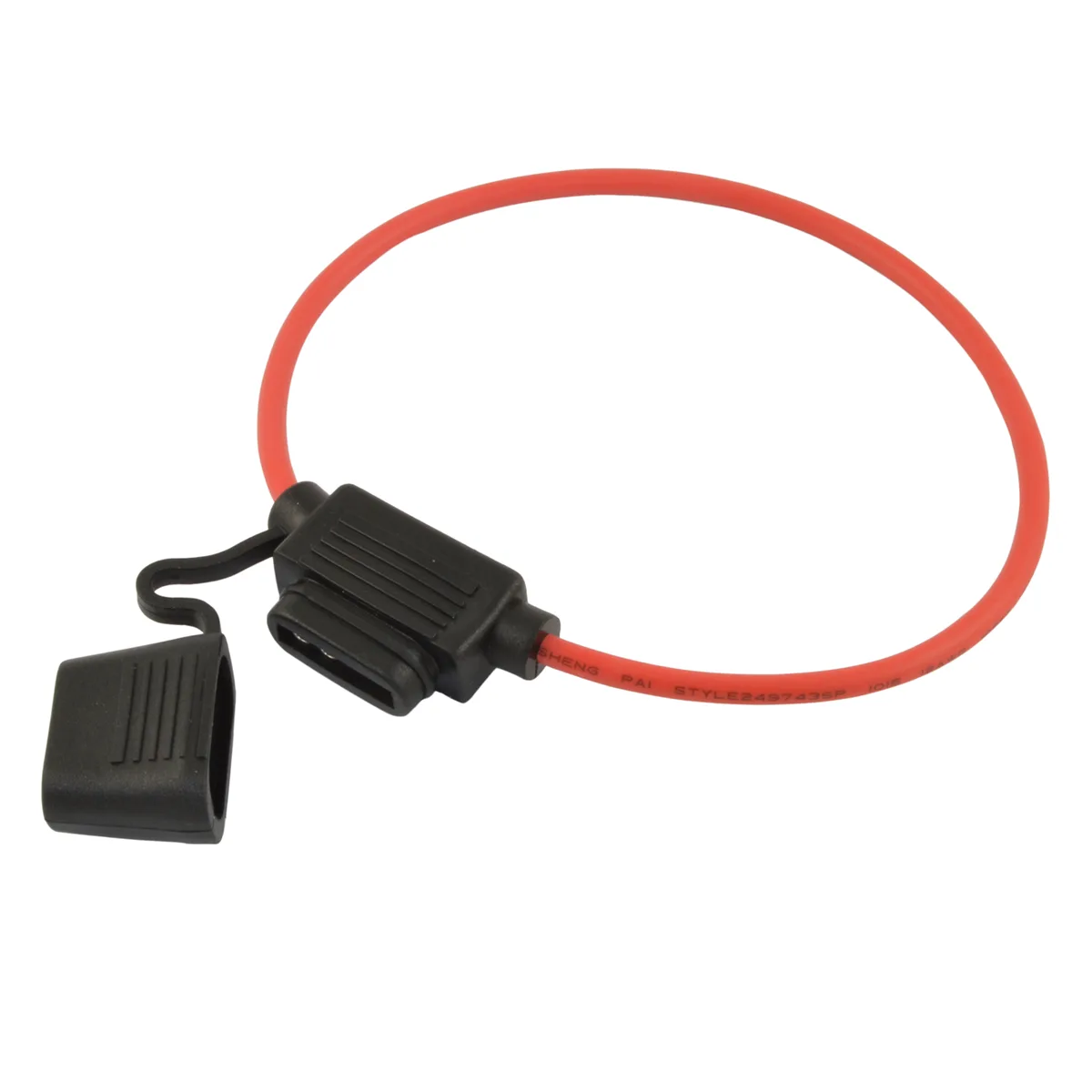 The Wires Zone The Wires Zone ATCFH12-10 12 AWG ATC fuse holder red 10 pack — product photo