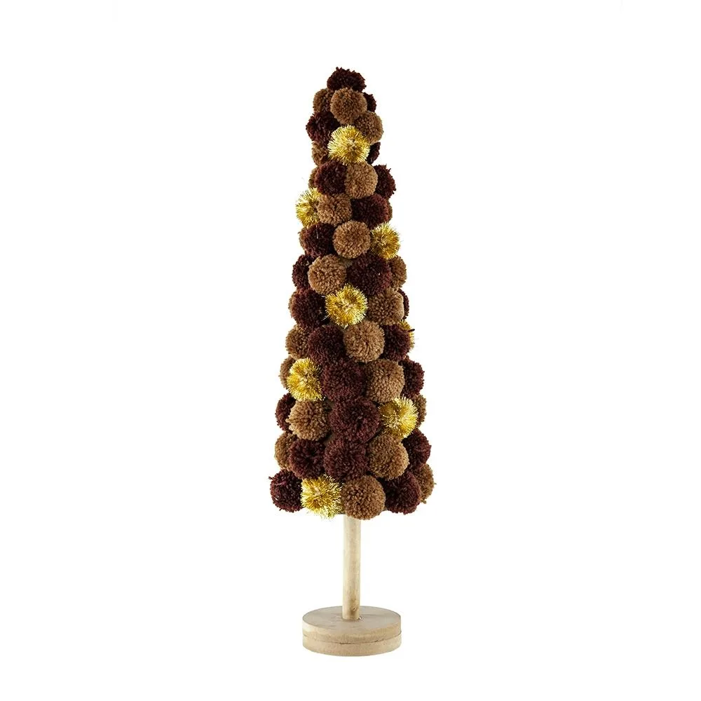 tuphen tuphen Tall Tree Christmas Table Decor 8.7x8.7x31.5" Coffee Multi — product photo