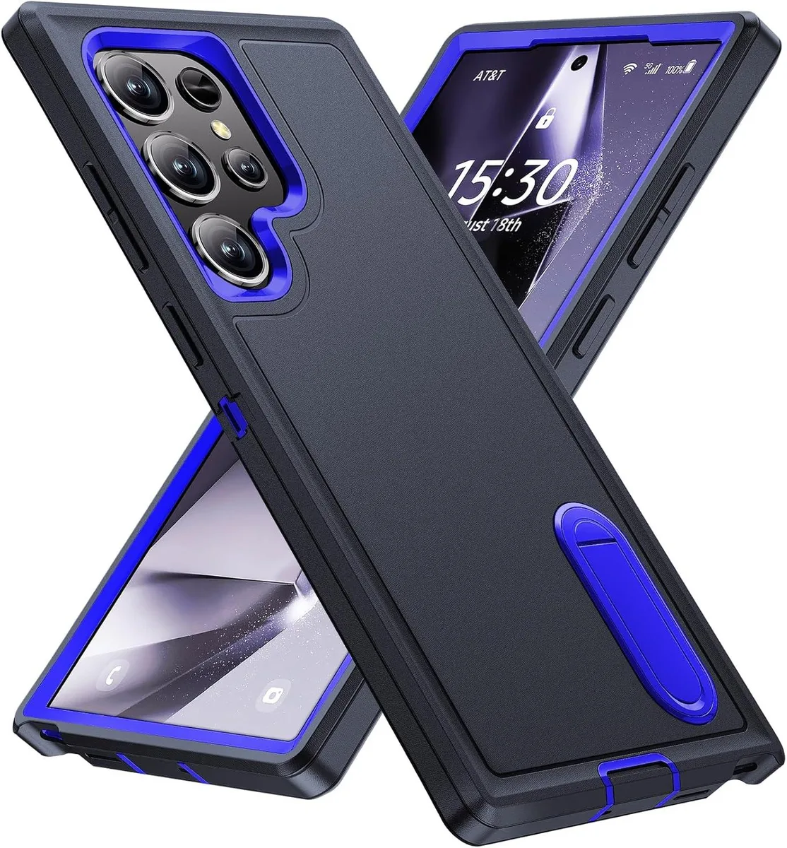 TAURKENAM TAURKENAM Samsung Galaxy S24 Ultra Case Dark Blue/Sapphire — product photo