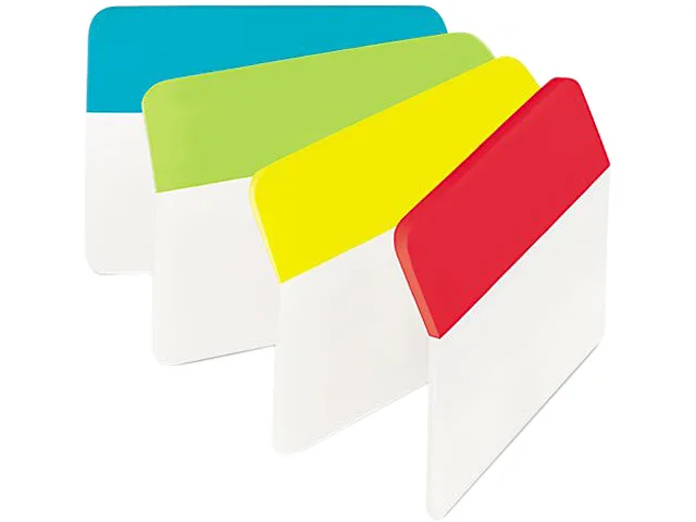 3M 3M 686AALYR Post-it Angled Filing Tabs accessory — product photo