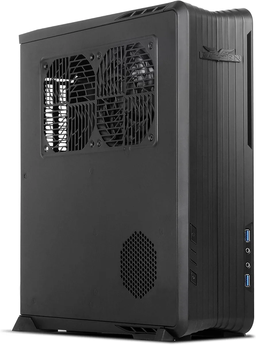 Silverstone Technology Silverstone Technology SST-RVZ01B Raven Mini-ITX Server Chassis Black — product photo