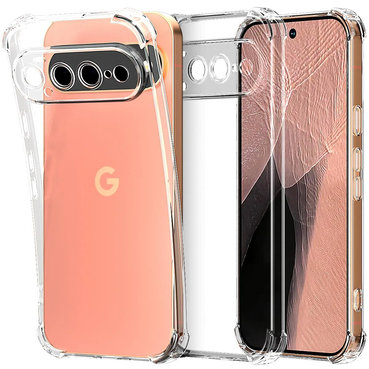 SZYG SZYG Clear TPU Shockproof Case for Google Pixel 11 Pro XL 6.8 Inch 2026 — product photo