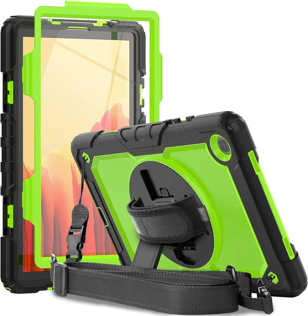 BONAEVER BONAEVER SM-T503/SM-509 laptop case for Samsung Galaxy Tab A7 10.4 inch 2022 2020 Green — product photo