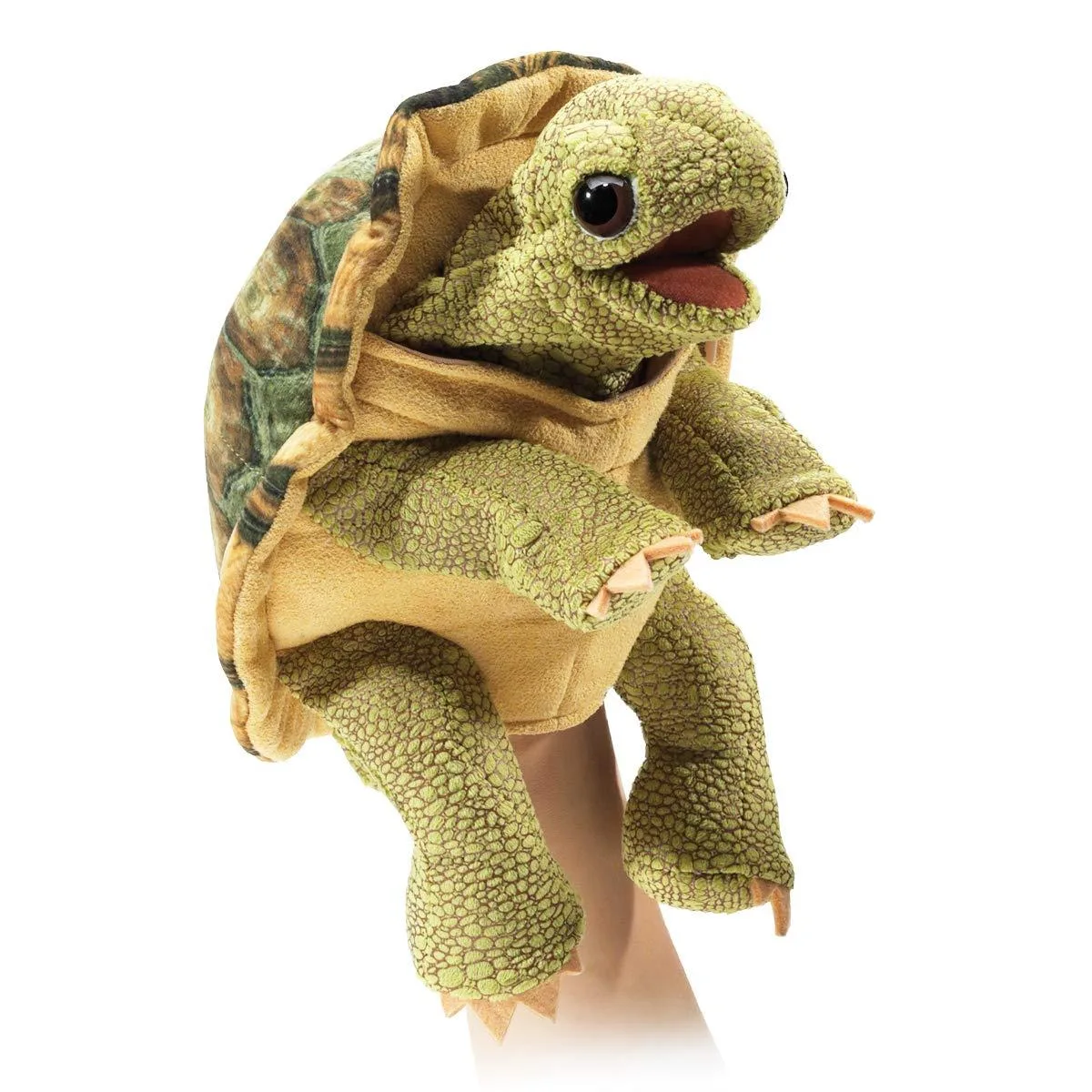 Folkmanis Puppets Folkmanis Standing Tortoise Puppet 12 inch — product photo