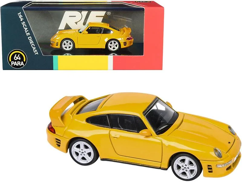 Paragon Paragon RUF CTR2 Blossom Yellow 1/64 Diecast Car PA-55372 — product photo