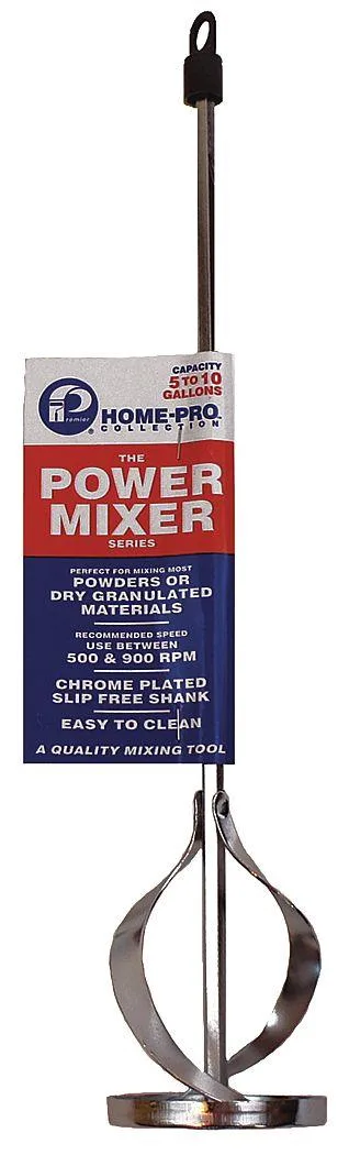 Premier Premier PM72532 Paint Mixer 17 in 900 RPM 11/32 in shaft — product photo