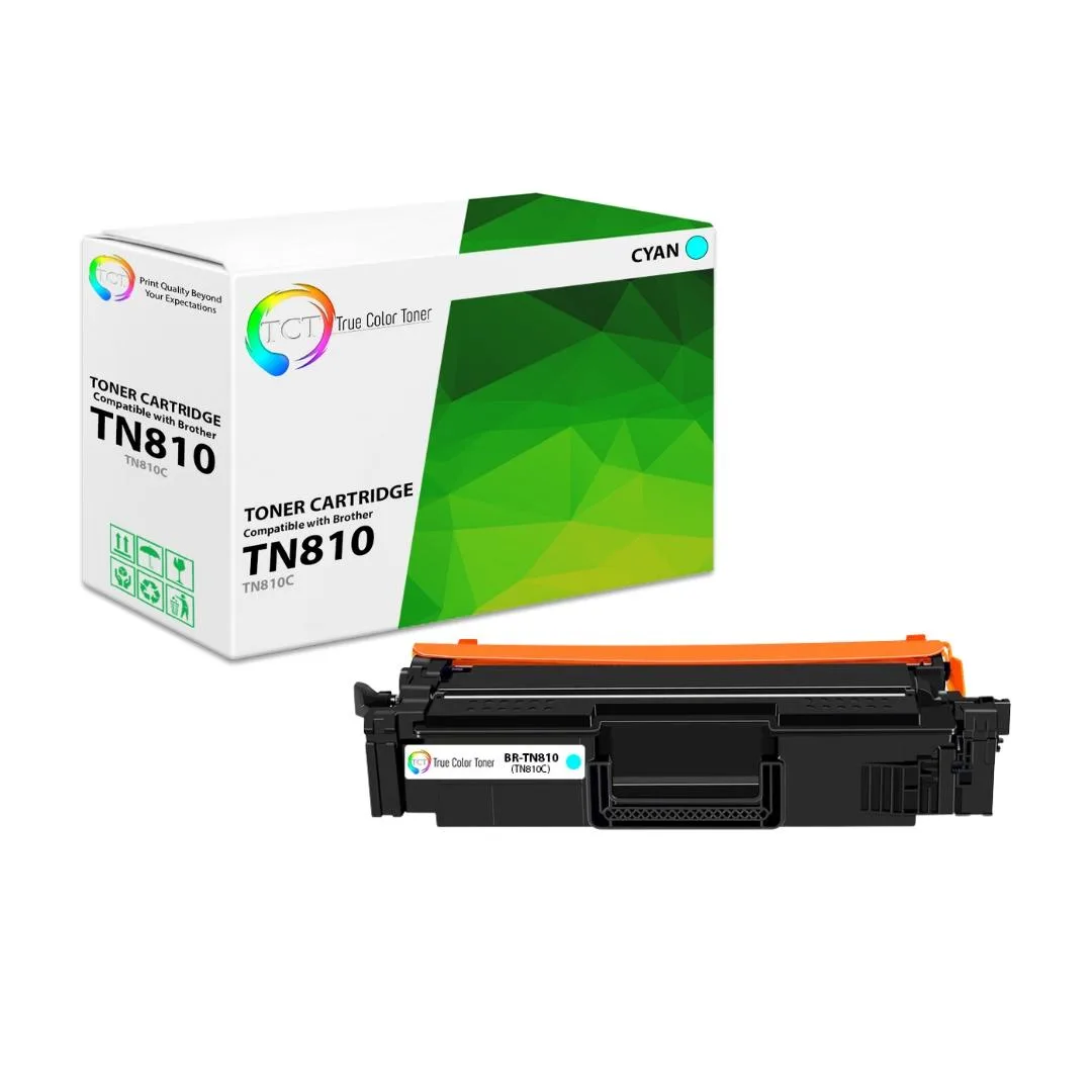 True Color Toner True Color Toner TN810C Cyan Toner Cartridge 6500 Pages — product photo