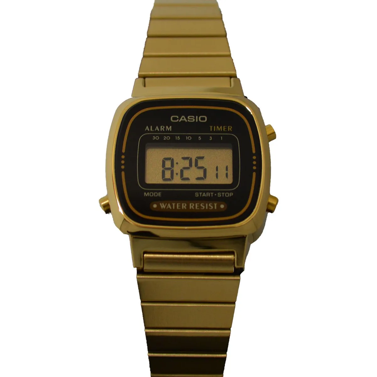 CASIO Casio LA670WGA-1CR Gold/Black Digital Watch 20 mm 30 m 24.00 mm — product photo