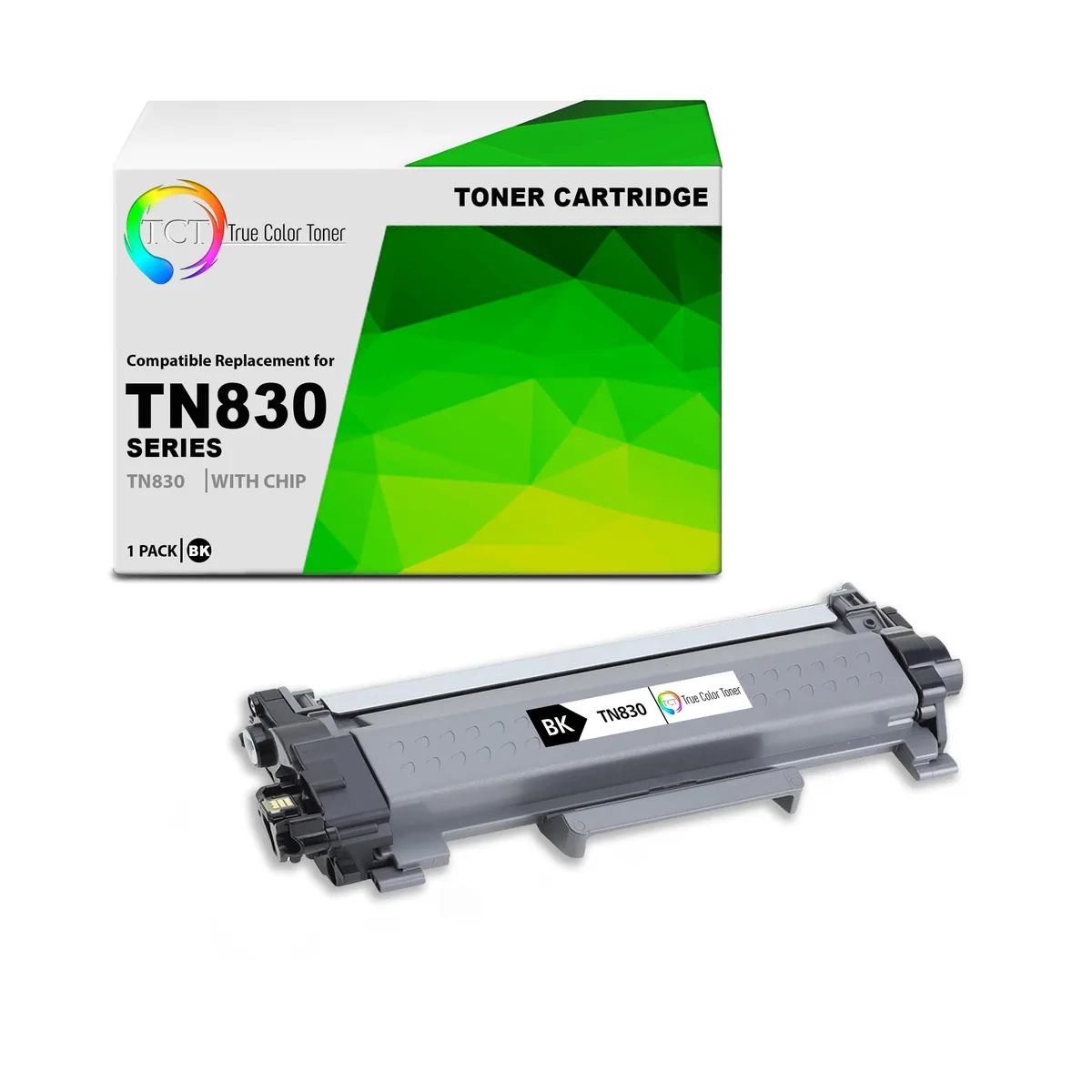 TCT TCT TN830 Black Toner Cartridge 1200 Pages — product photo