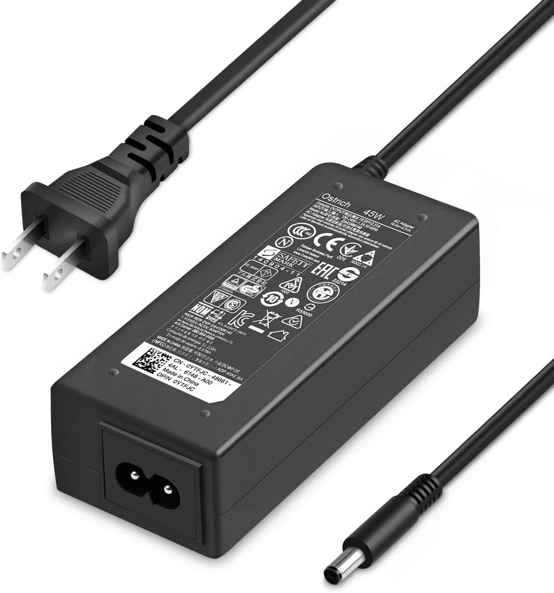 Ostrich Ostrich LA45NM140/DA45NM140 45W 19.5V 2.31A 4.5mm laptop charger — product photo