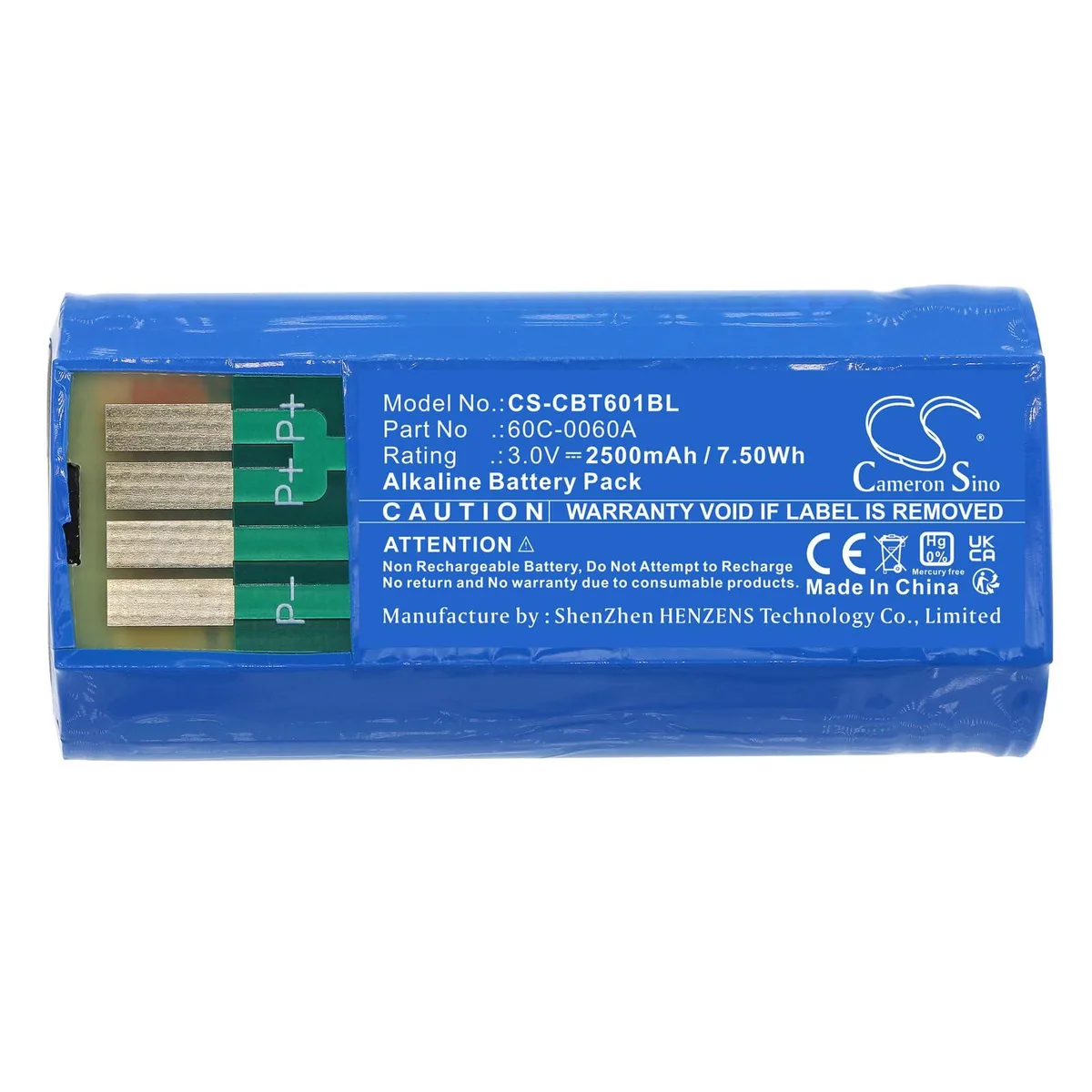  Cameron Sino 70C0003KIT 2500mAh 7.50Wh battery — product photo