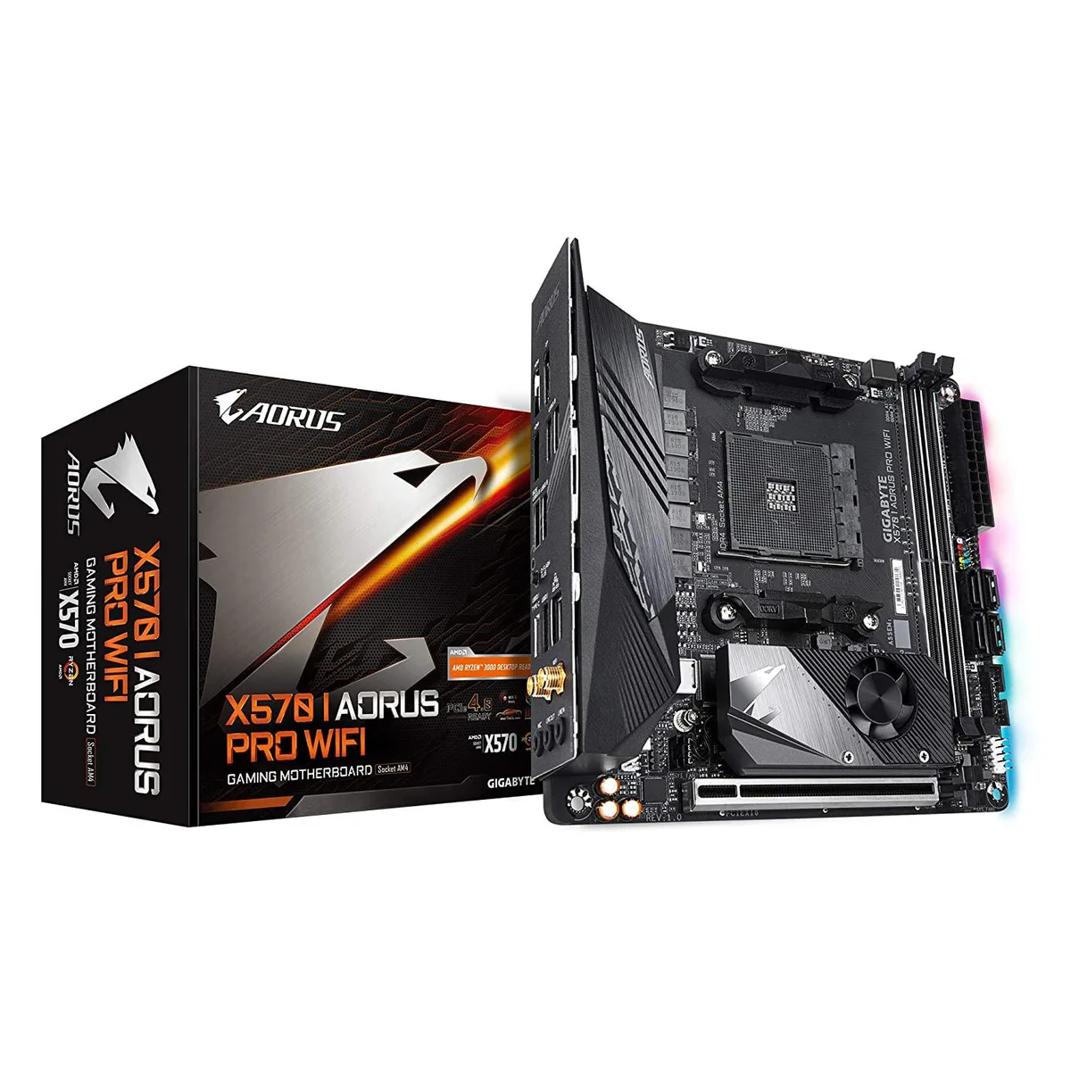 GIGABYTE GIGABYTE X570 I AORUS Pro Wi-Fi AMD motherboard — product photo