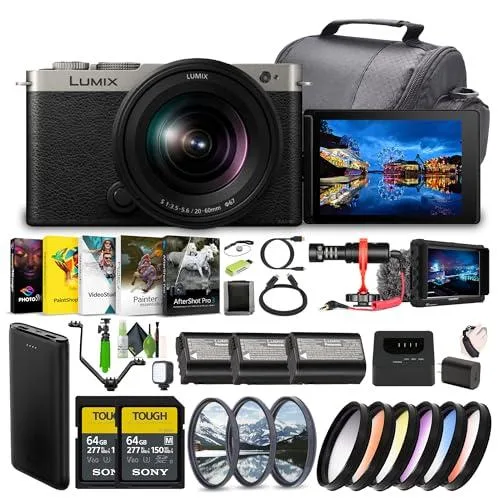 Panasonic Panasonic Lumix S9 Mirrorless Camera Kit with 20-60mm Lens Silver — product photo