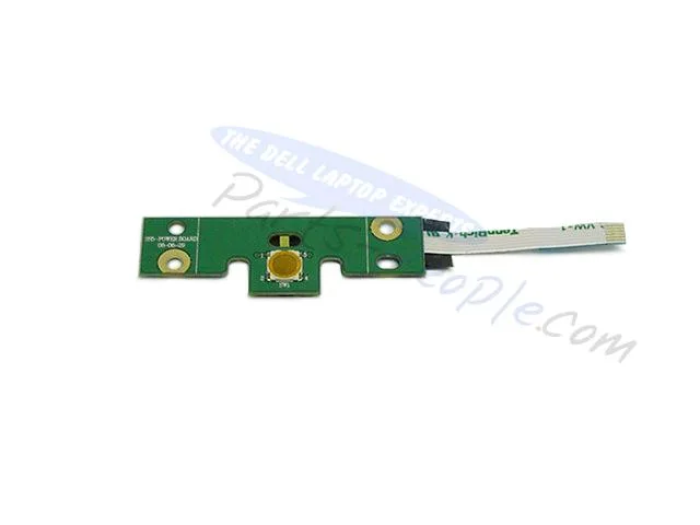 Small green circuit board with power button for Dell Adamo 13