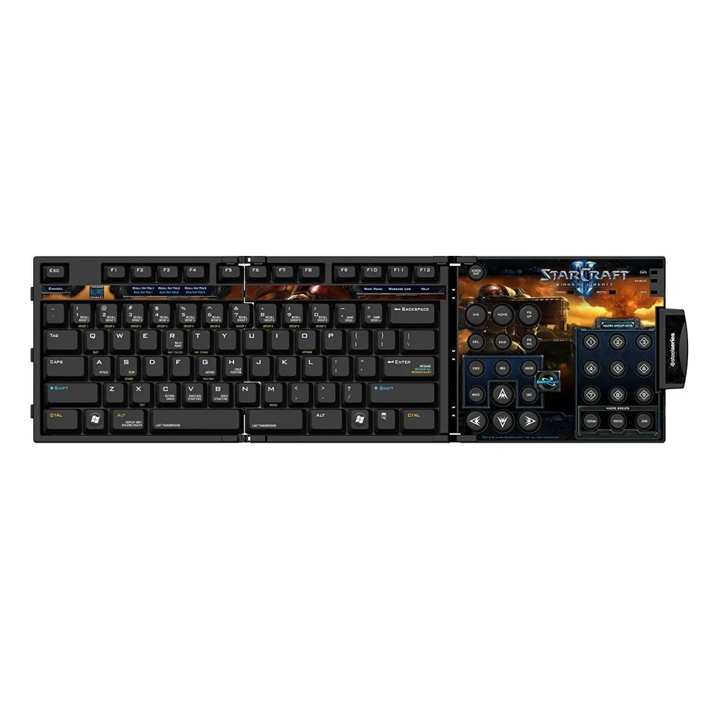 SteelSeries SteelSeries Zboard StarCraft II Edition gaming keyboard — product photo