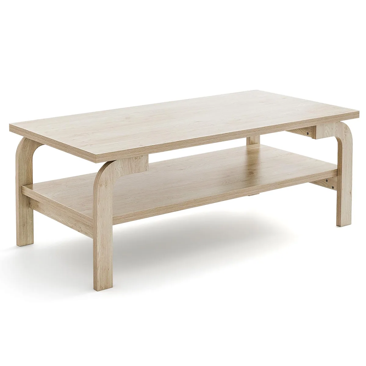 SlickBlue SlickBlue 47" Rectangular Coffee Table Natural 47x24x18 — product photo