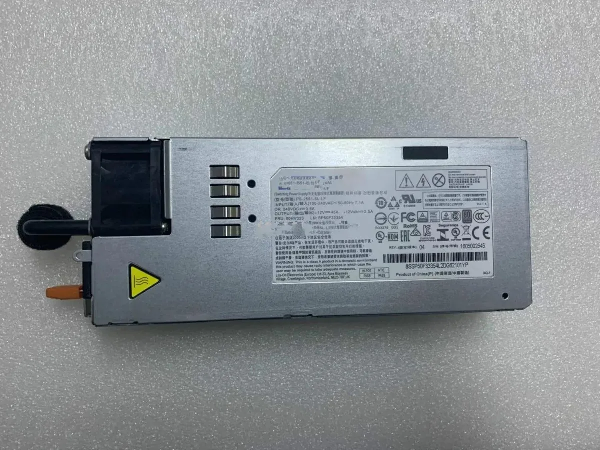 Supersuperuncle Supersuperuncle 550W server power supply for Lenovo RD450 RD550 RD650 00HV323 SP50F33354 — product photo