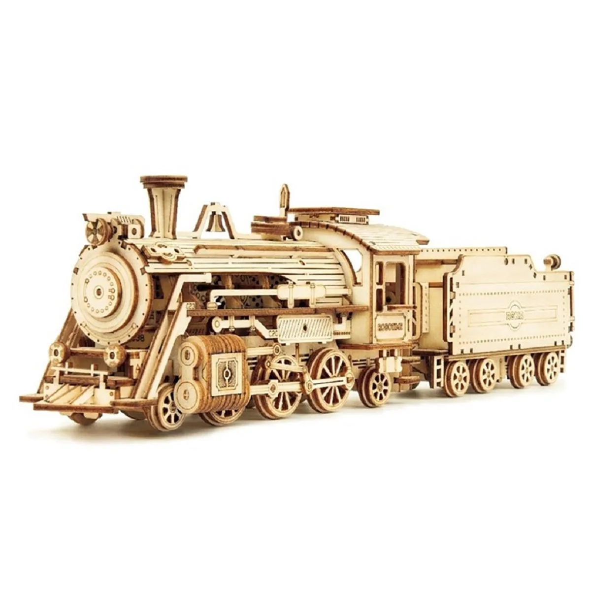 Hands Craft Hands Craft DIY 3D Puzzle Train Express 308pcs STEM Toy — product photo