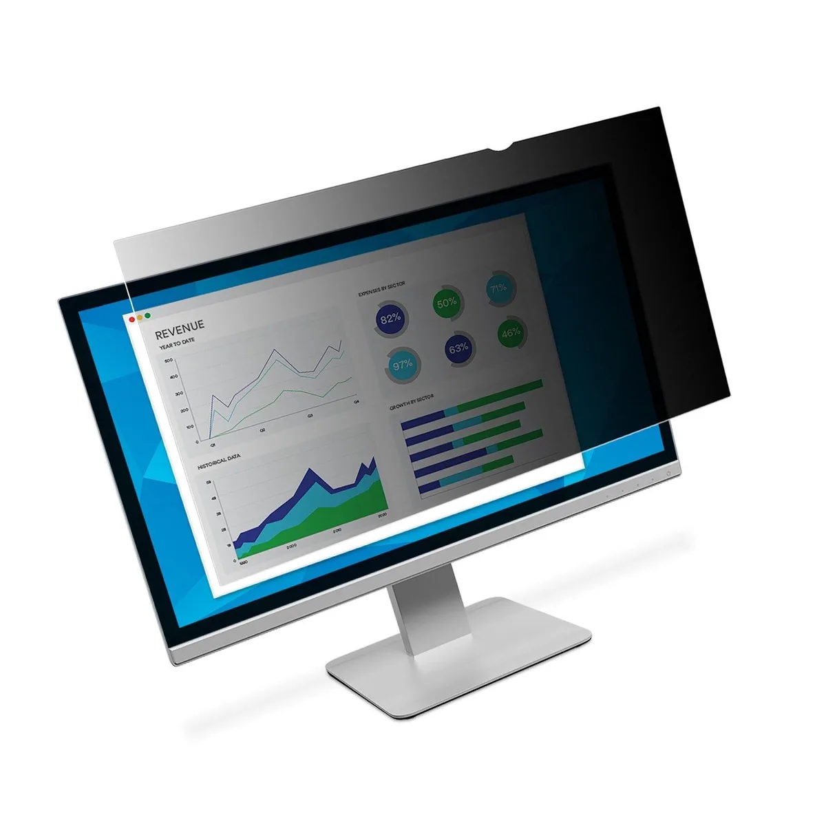 3M 3M PF270W1B Privacy Filter 27" 16:10 Black — product photo