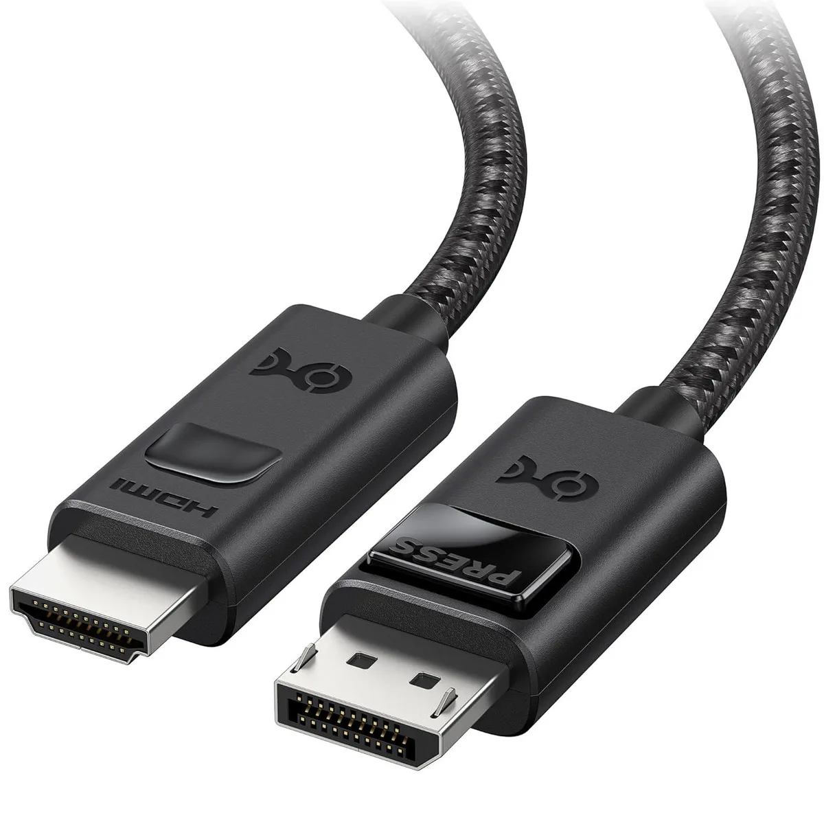Keyence Keyence DisplayPort to HDMI 2.1 Cable 6ft 4K 240Hz 8K 60Hz — product photo