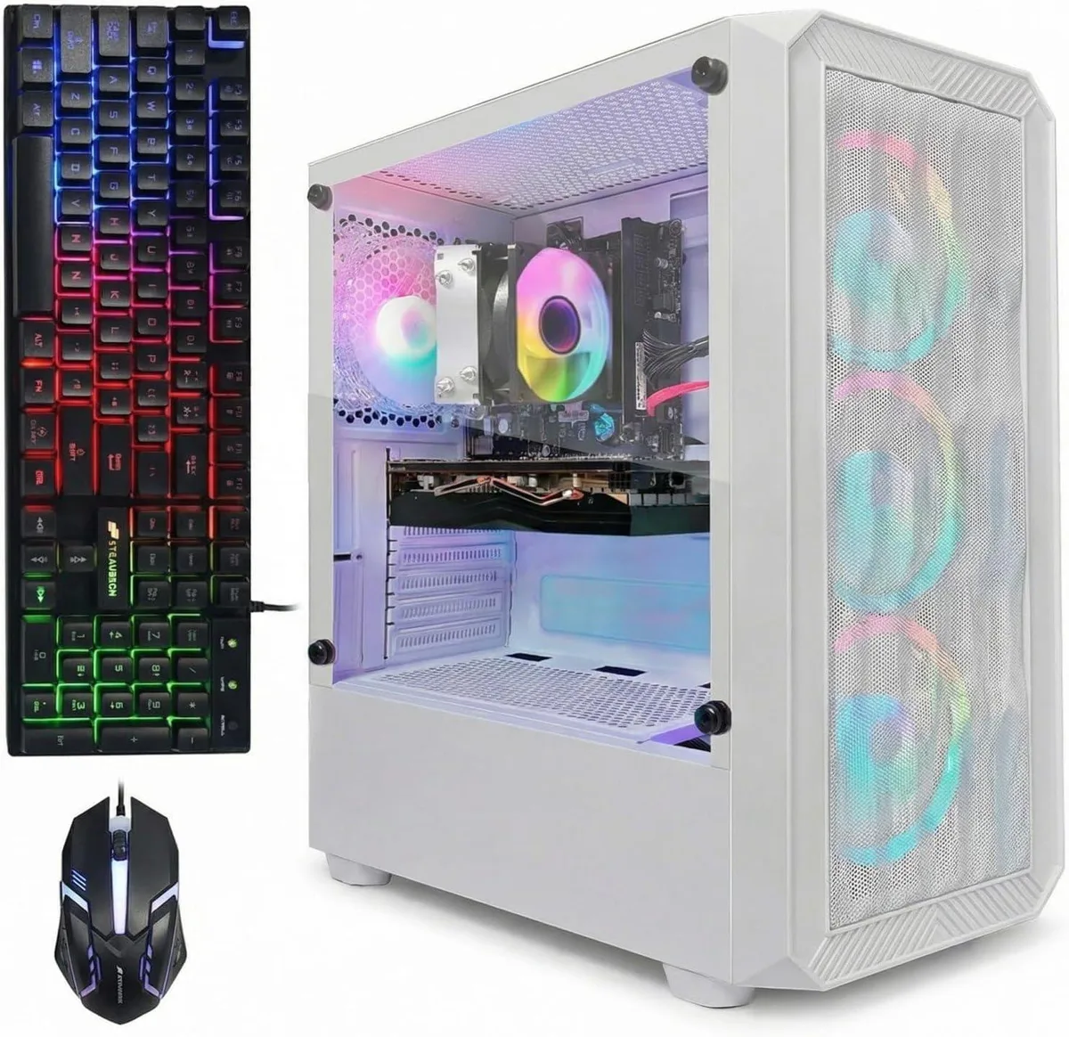 STGAubron STGAubron ABR1722 Ryzen 5 2600 RTX 3050 16GB 512GB gaming PC — product photo