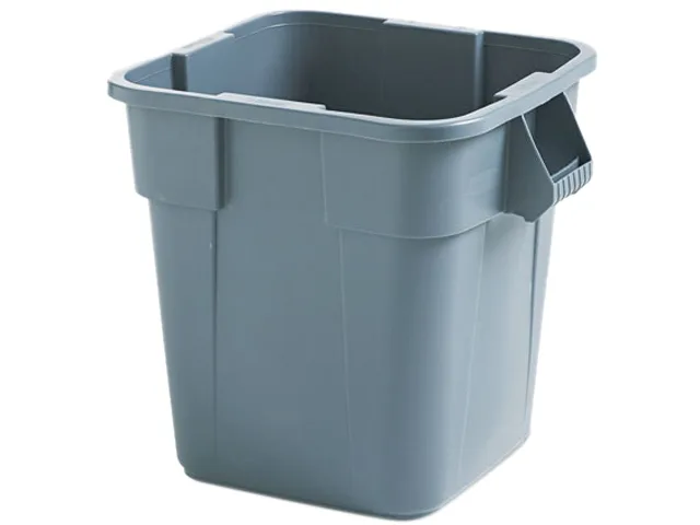 Rubbermaid Commercial Rubbermaid Commercial 352600GY Square Brute Container 28 gal Gray — product photo