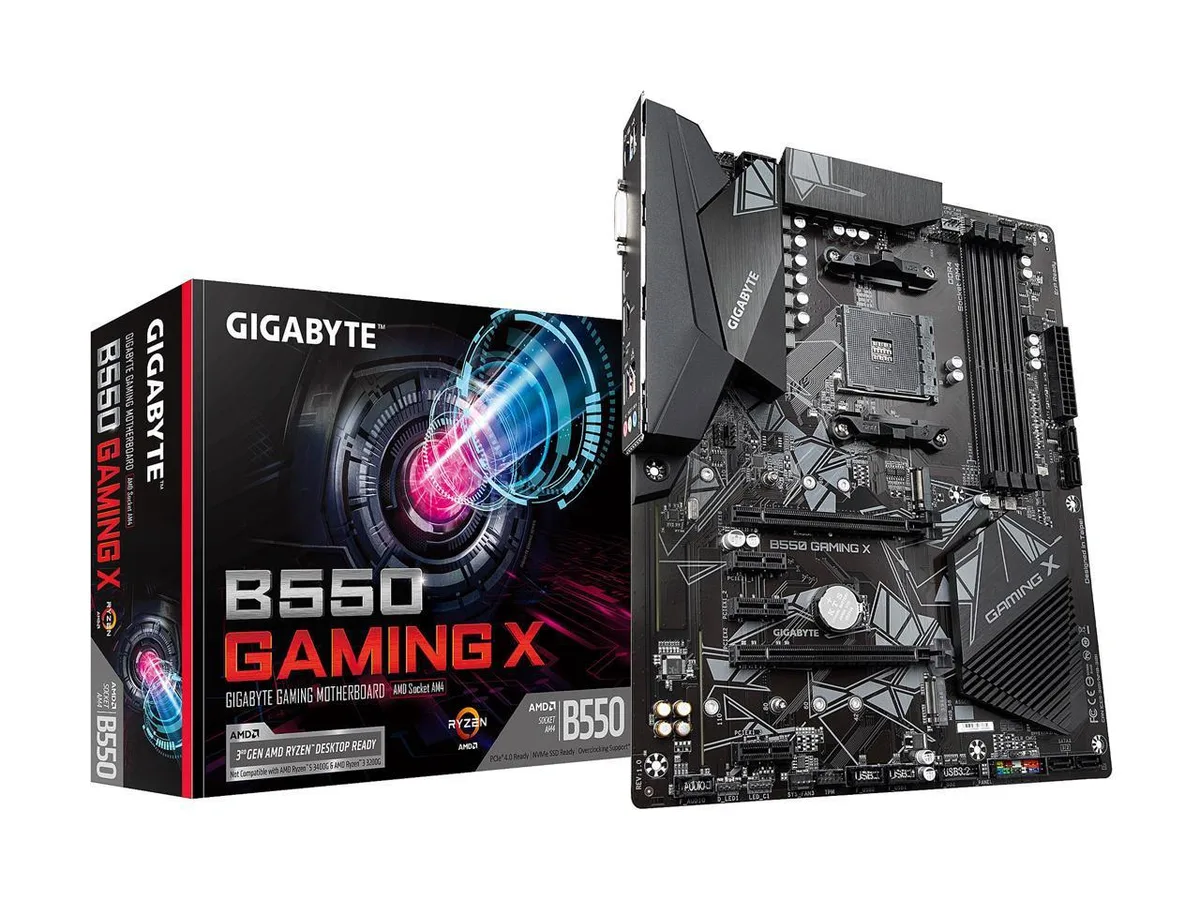 GIGABYTE GIGABYTE B550 GAMING X AMD motherboard — product photo