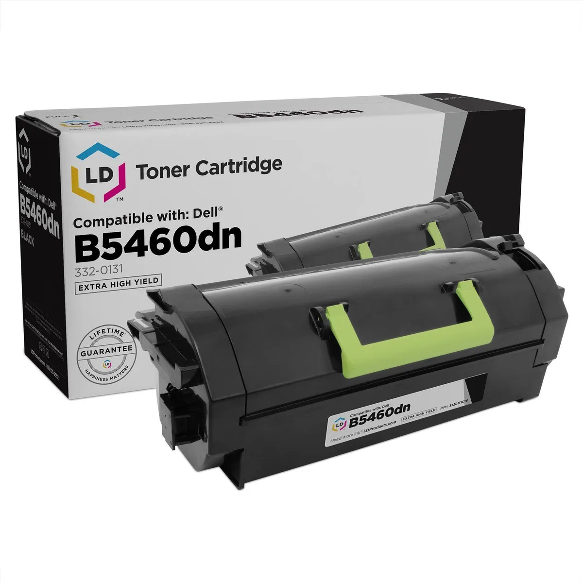 LD Products LD Products Compatible Toner Cartridge 332-0131 Extra High Yield Black for Dell B5460dn — product photo