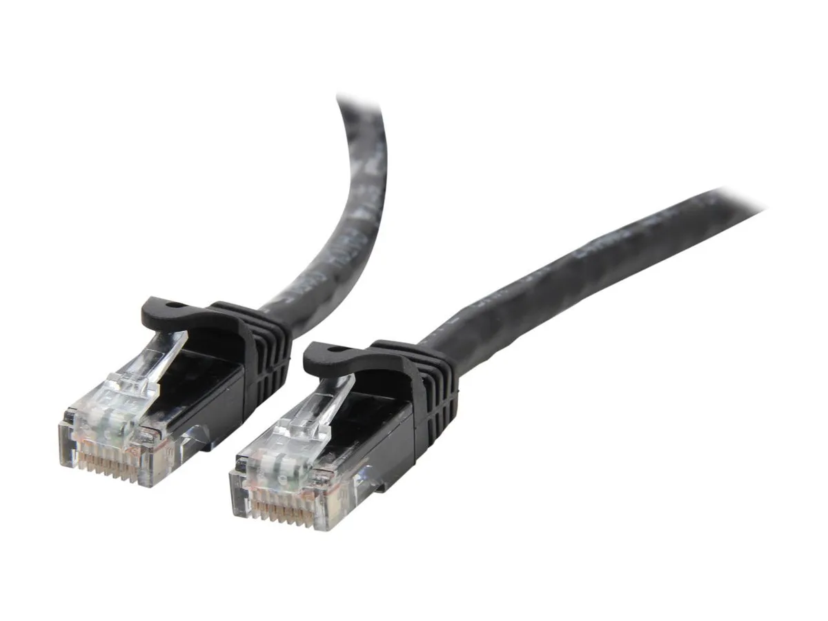 sakose sakose C6EB-20K 20 ft Cat 6 Black Enhanced 550 MHz network ethernet cable — product photo