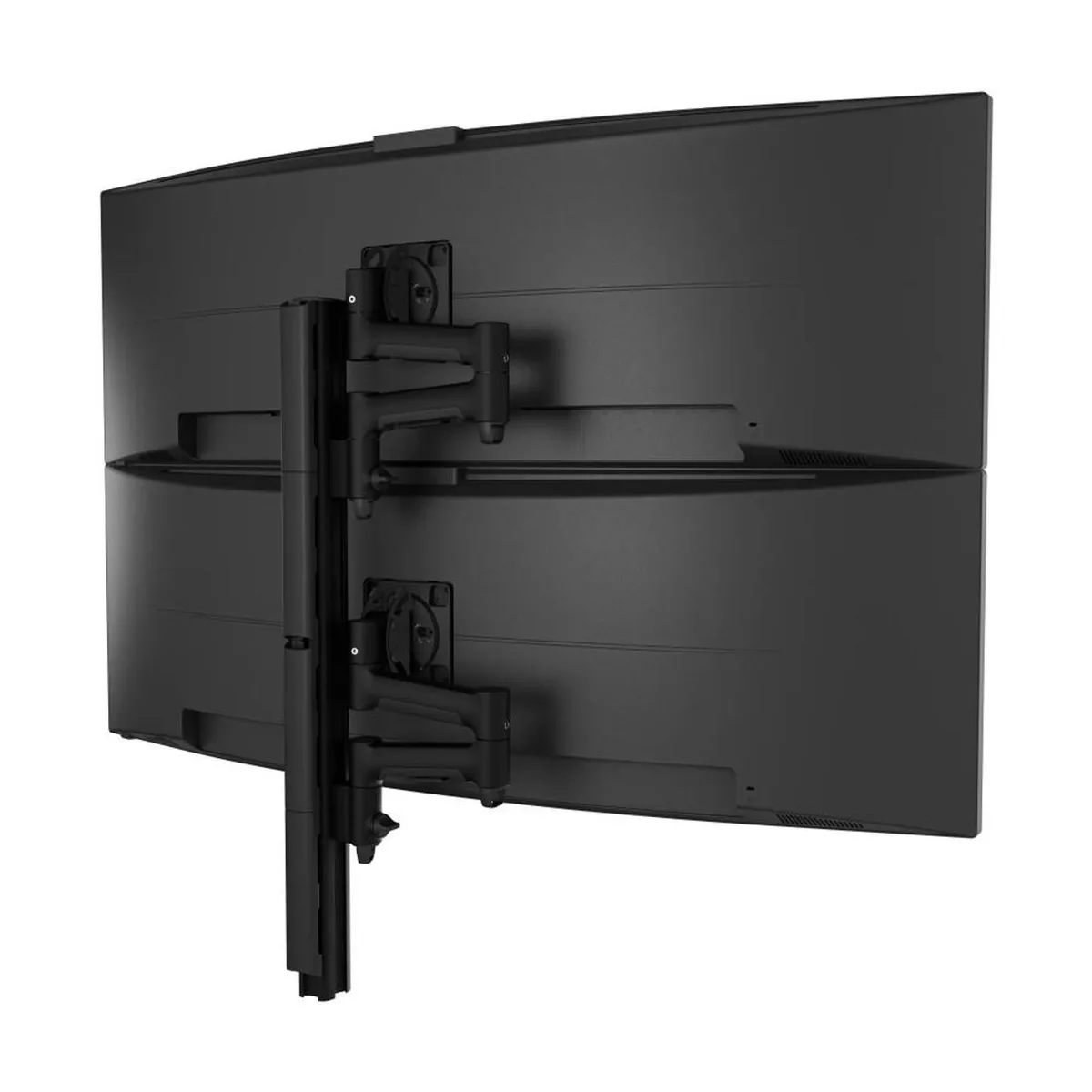 Atdec Atdec AWMS-2-46H75-H-B dual monitor arm black — product photo