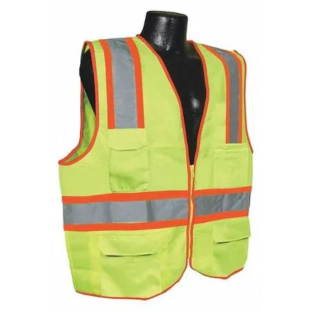 Condor Condor 53YM66 High Visibility Vest Yellow/Green L personal protective equipment — product photo