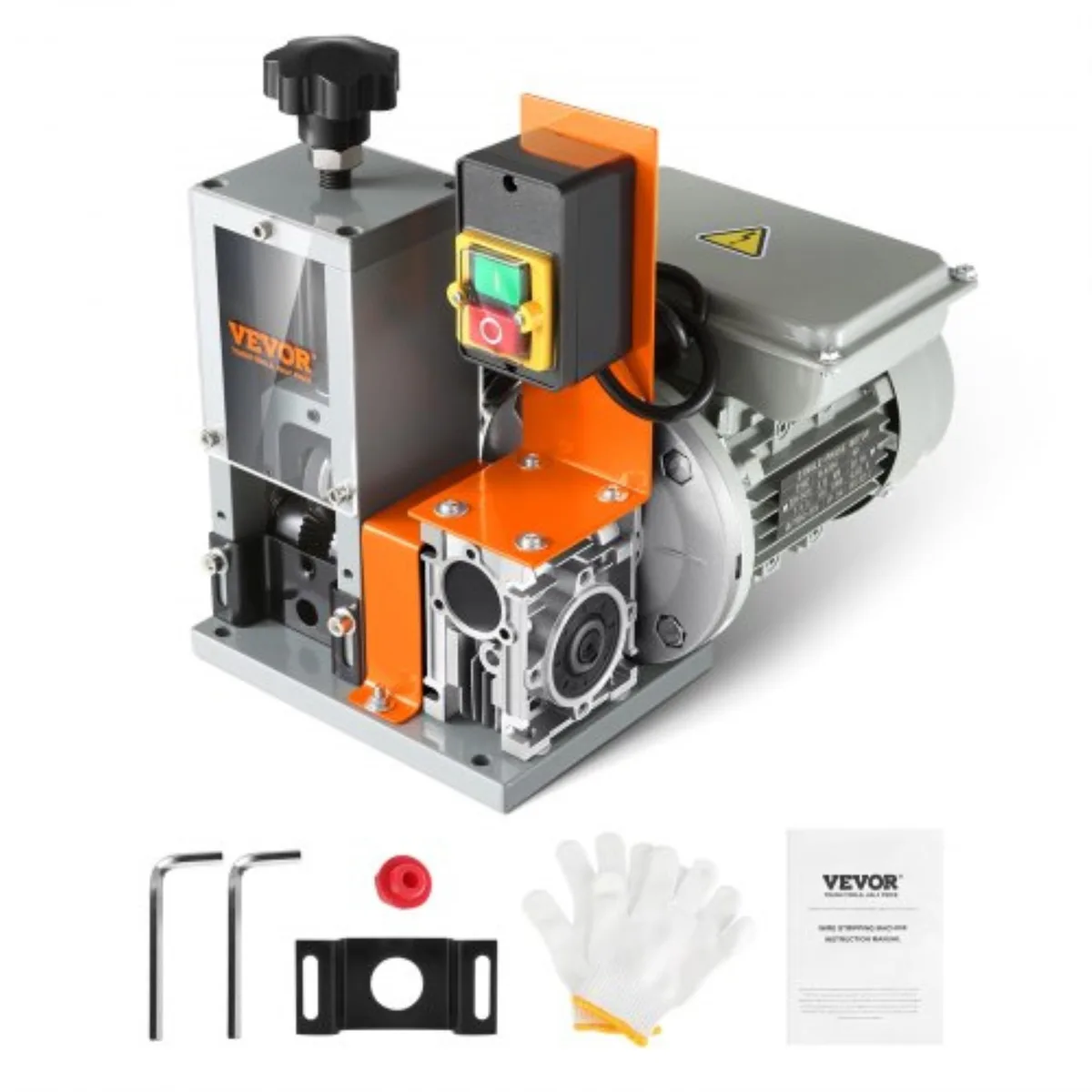 VEVOR VEVOR BXJDD180 Motorized Wire Stripper 0.06-1.18 in 180 W 60 ft/min — product photo