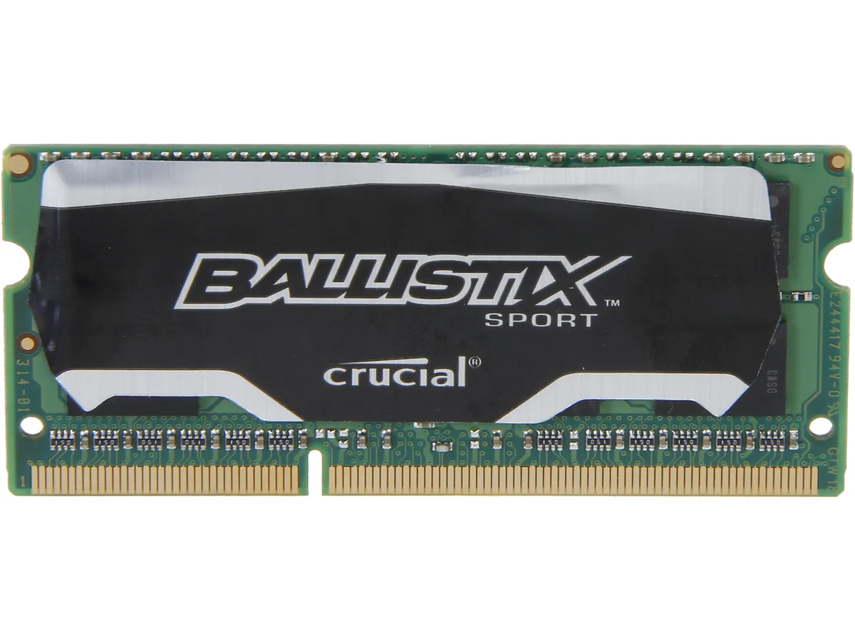 Ballistix Ballistix Sport SODIMM 4GB DDR3L 1600 CL9 1.35V BLS4G3N169ES4 laptop RAM — product photo
