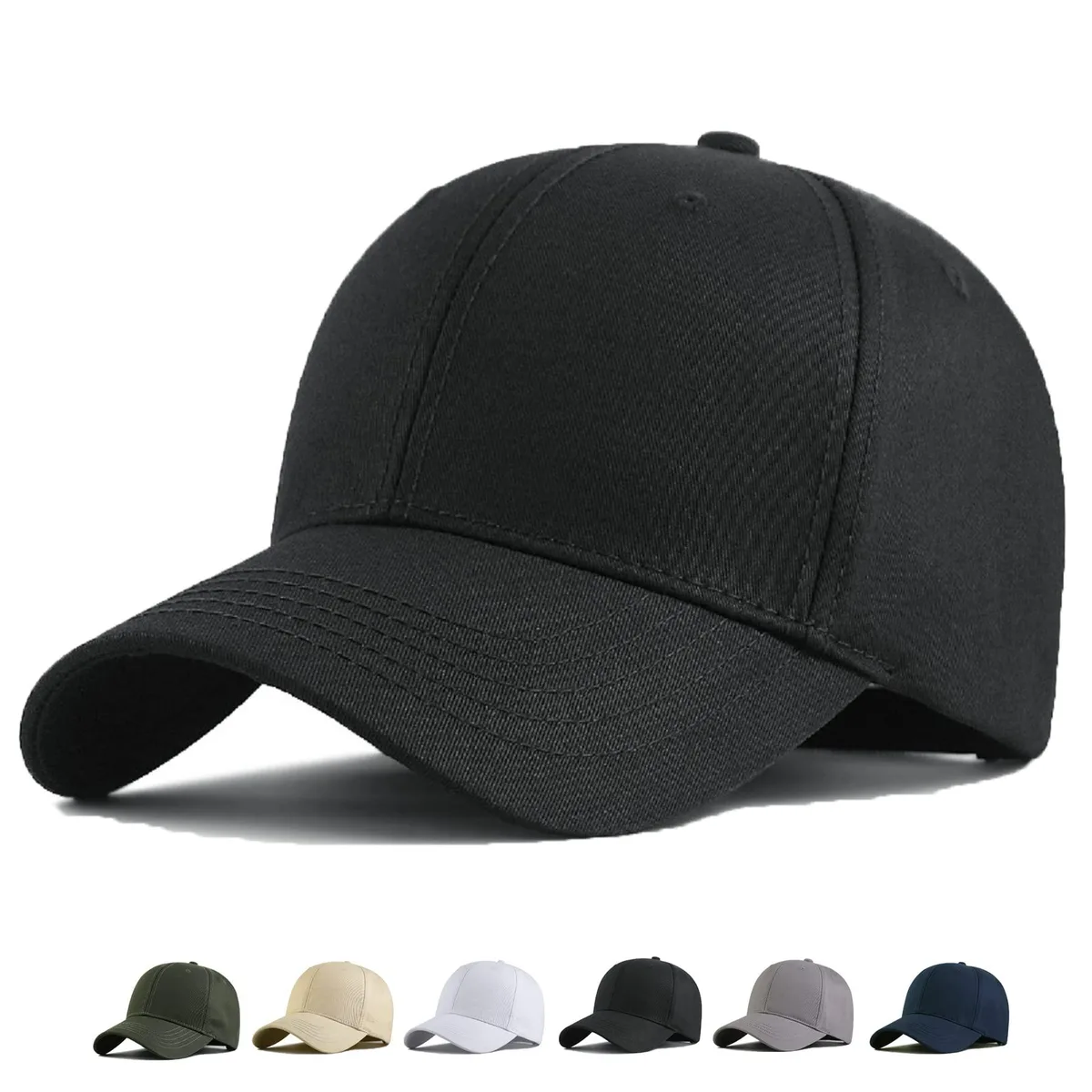  MUNULA XXL Baseball Cap Black 23.6"-26.8 — product photo