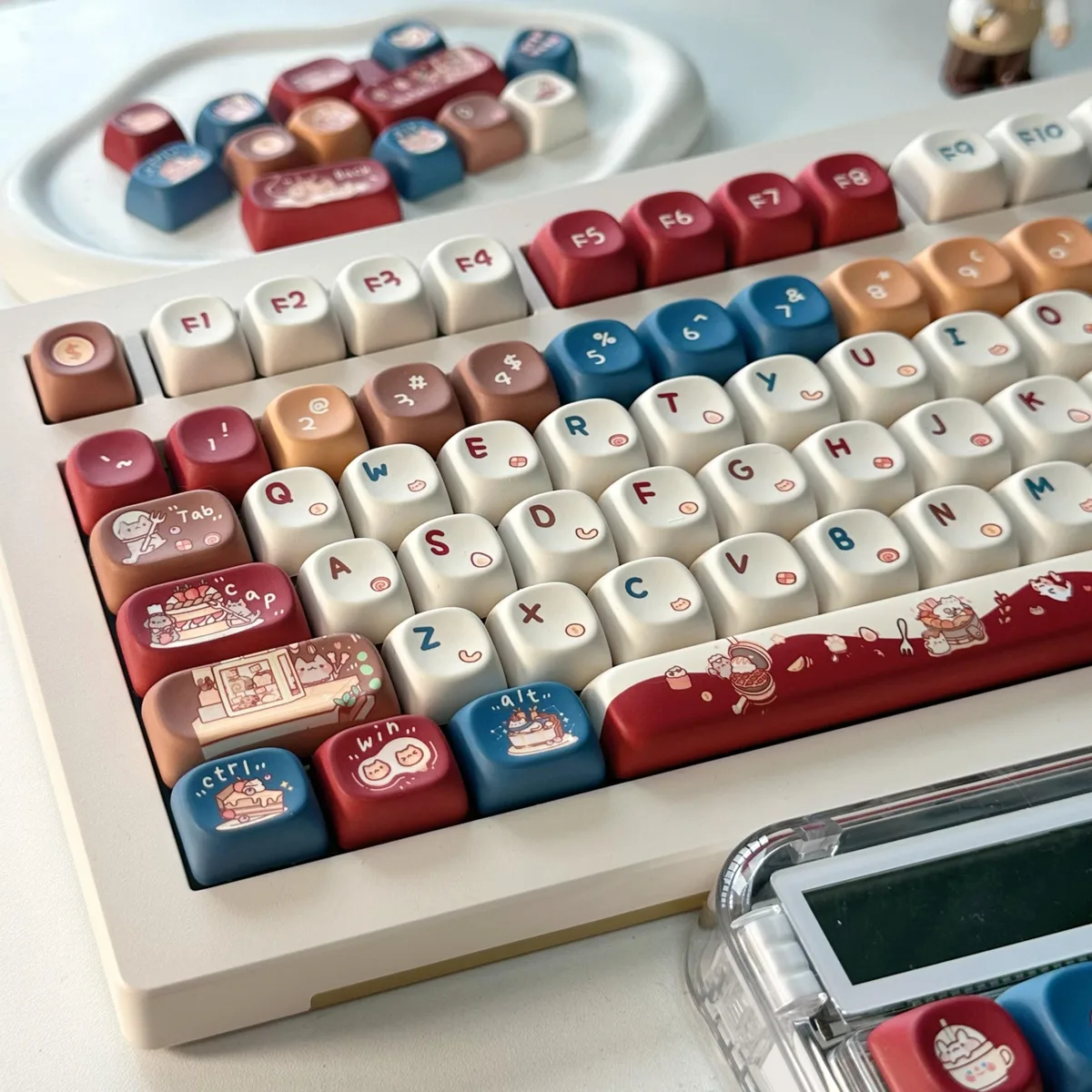 BFKK BFKK Meow Kitchen PBT XOA Keycaps 131 Keys — product photo