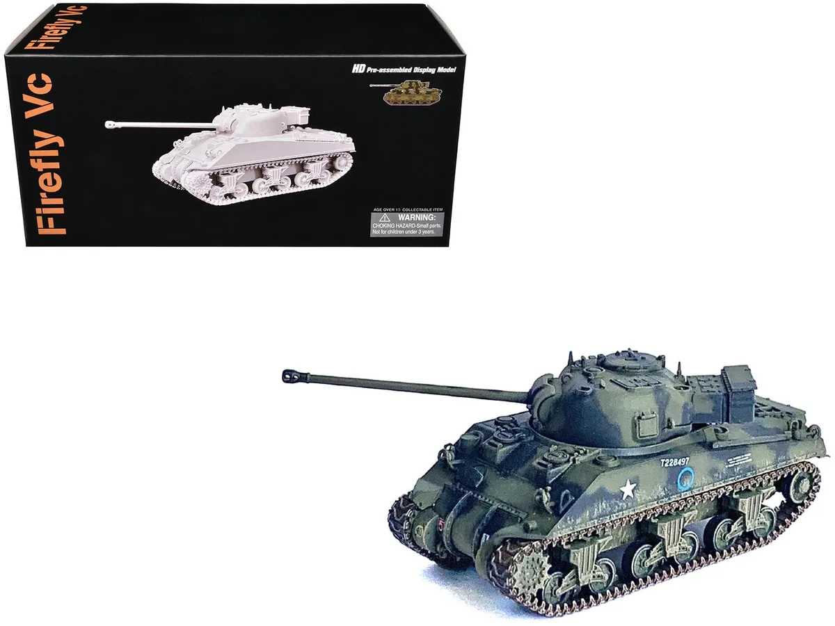 Dragon Models Dragon Models British Sherman Firefly VC Tank Normandy 1944 NEO Dragon Armor 1/72 hobby collectible — product photo