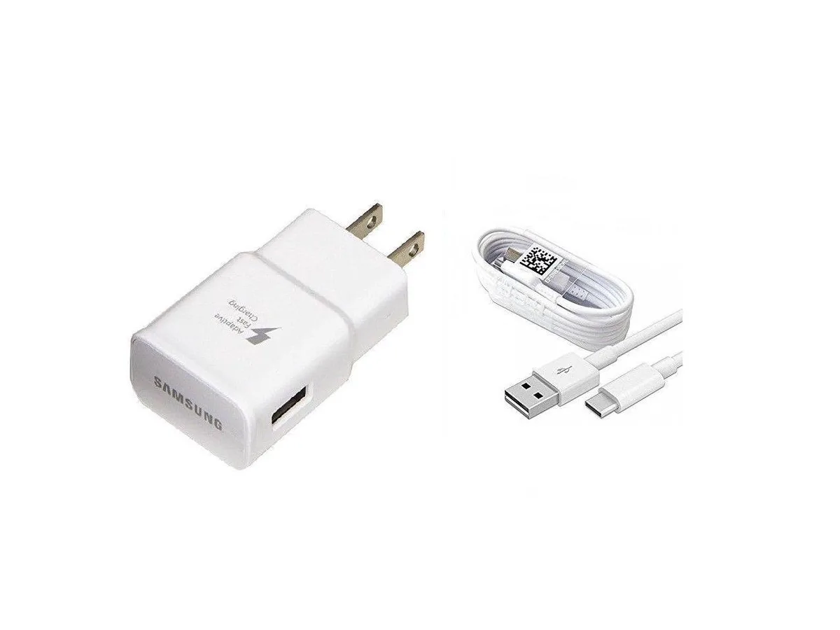 SAMSUNG SAMSUNG EP-TA20JWE Fast Charger Adapter Cable USB-C 2.0A White — product photo
