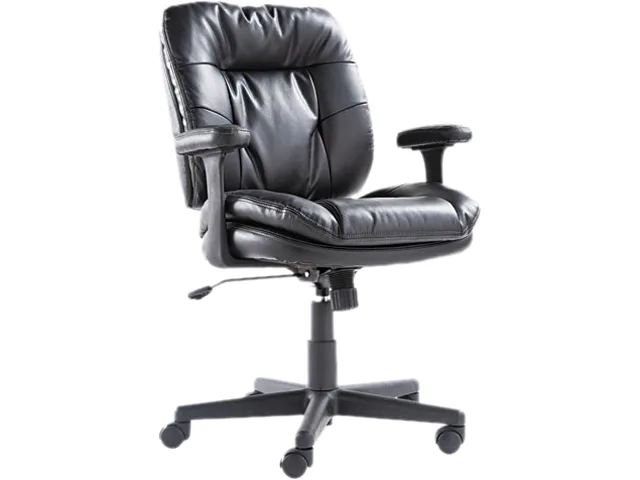 OIF OIF 0280 Executive Swivel/Tilt Chair Fixed T-Bar Arms Black office furniture — fotografie produktu