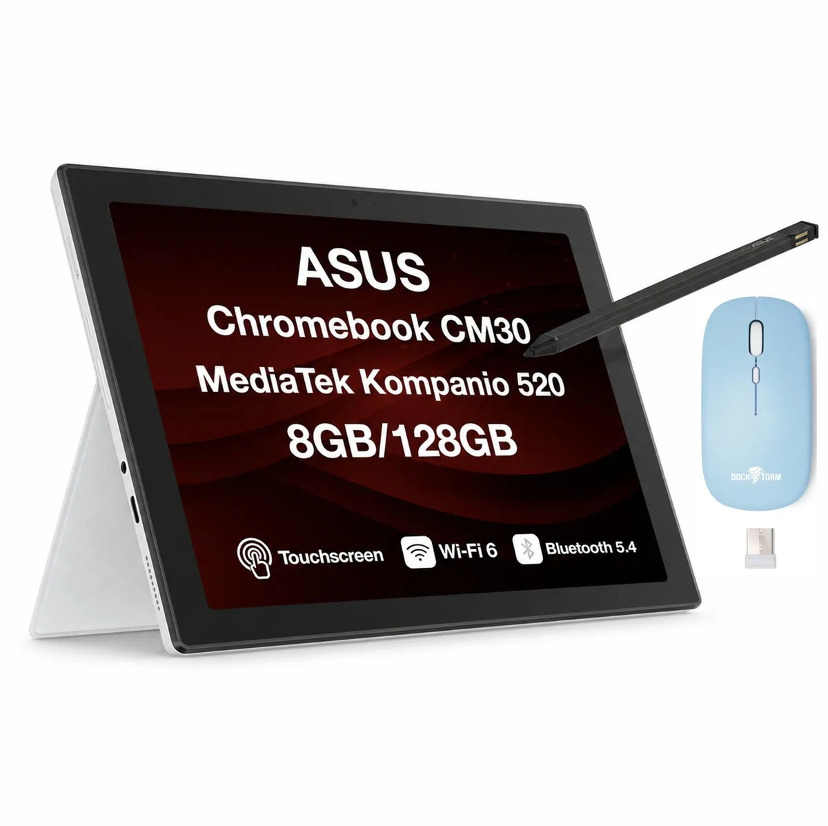 ASUS ASUS Chromebook CM30 10.5" MediaTek Kompanio 520 8GB 128GB eMMC — product photo