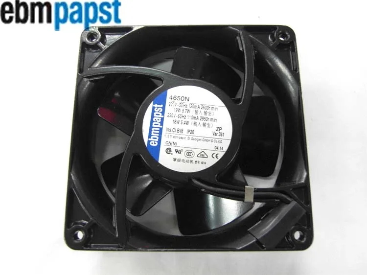 Zyvpee Zyvpee 4650N 120x38mm AC 230V case fan — product photo