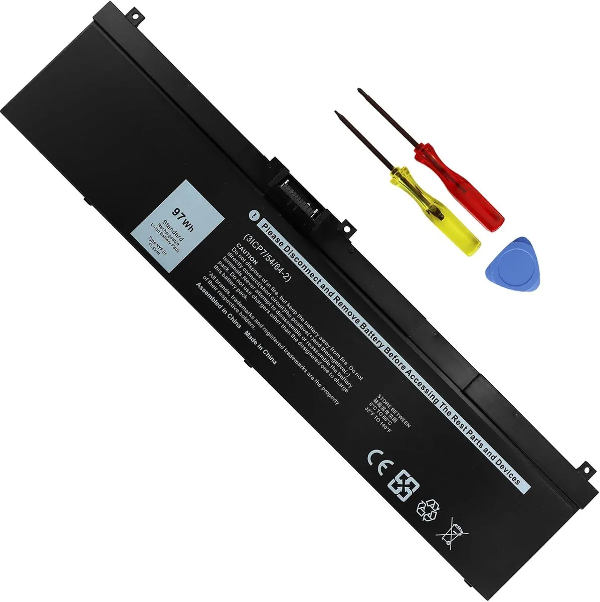 LXHY LXHY NYFJH 97Wh 11.4V 6-Cell laptop battery — product photo