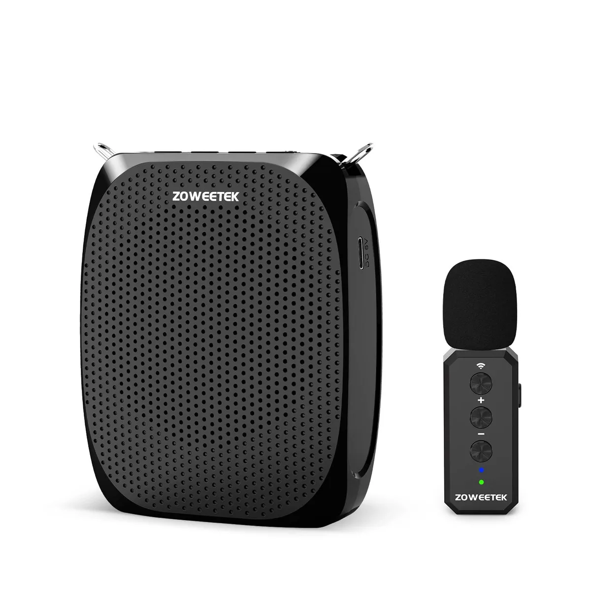  ZOWEETEK ZW-S611 PA speaker with wireless lavalier mic — product photo