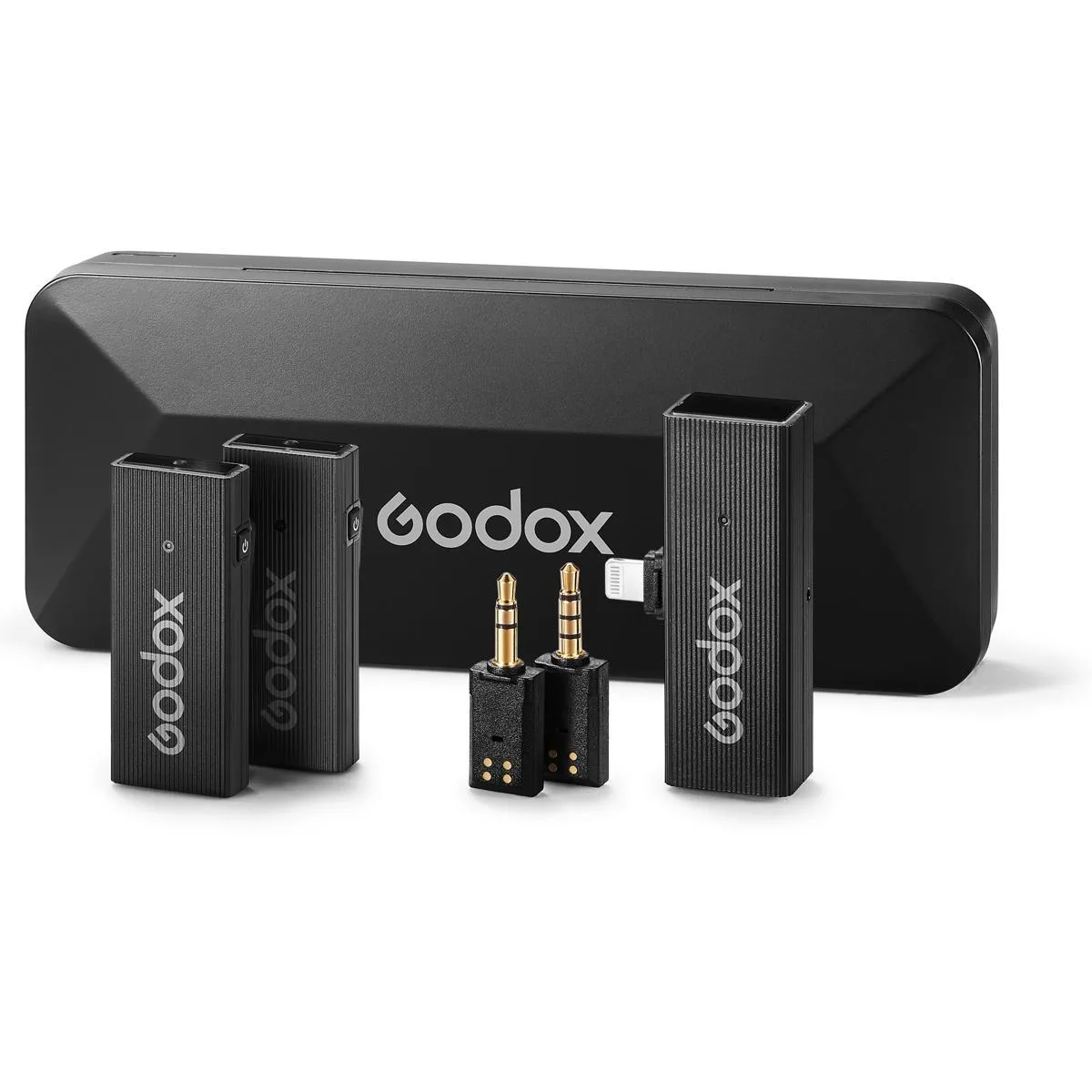 Godox Photo Equipment Co. Ltd Godox MoveLink Mini 2.4 GHz Wireless Microphone Kit 2 Classic Black — product photo