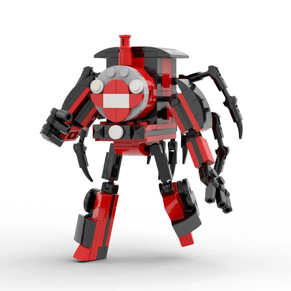 ZITIANYOUBUILD ZITIANYOUBUILD Spider Train Mech Warrior 199 Pieces Building Set — product photo