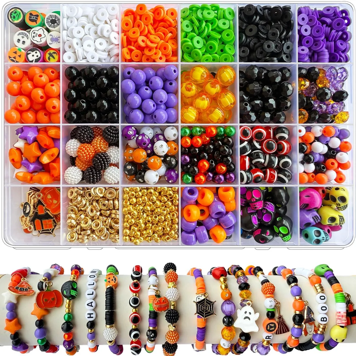  JJzxwish HL52 1970pcs Halloween Jewelry Kit — product photo