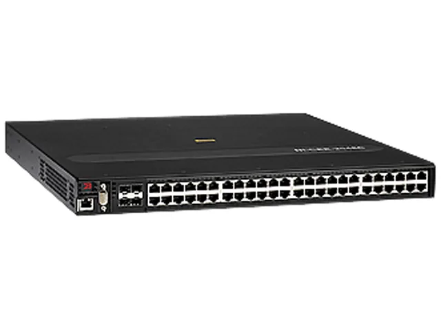 Brocade Brocade NetIron CER 2000 BR-CER-2024F-4X-RT-A 24 SFP network switch — product photo