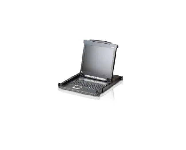 ATEN ATEN CL1000M 17" 1280x1024 Single Rail Rackmount LCD Console KVM Switch — product photo